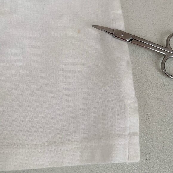 Pittsburg Steelers Sparkle Logo Knit Top Womens XL White Faux Jewel Detail Fan - Picture 10 of 11